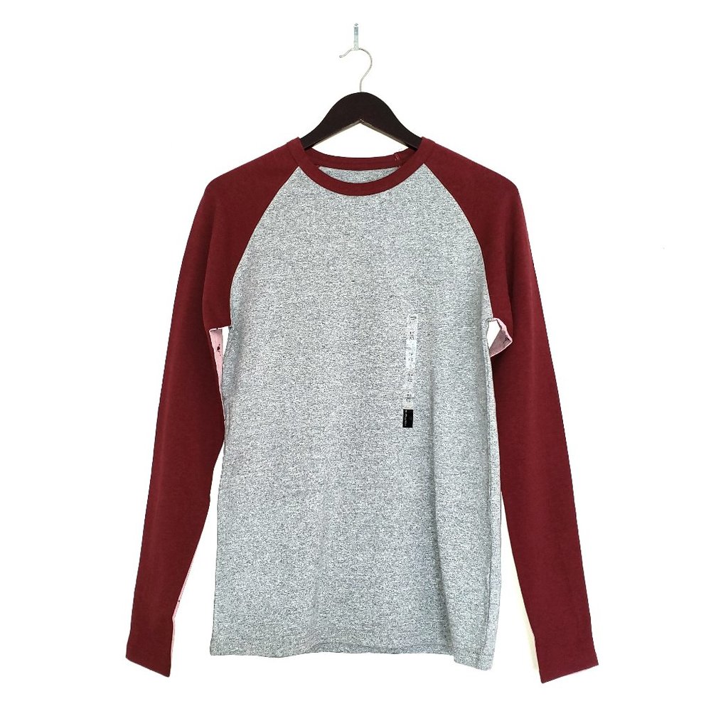 🔴 3/$40 - Le31 Baseball Shirt with Print Sleeves